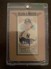 2025 Topps Allen & Ginter Framed Mini Autographs (Baseball) Aaron Judge #MA-AJU