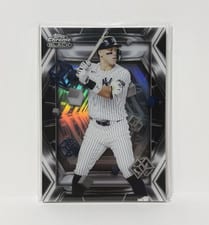 2025 Topps Chrome Black Depth of Darkness Aaron Judge #DOD-6 card
