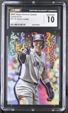 2025 Topps Chrome Update Celebracion Aaron Judge #CT-6