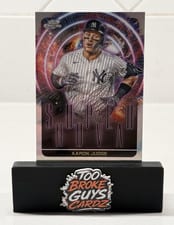 2025 Topps Cosmic Chrome Supernova Aaron Judge #S-2 card