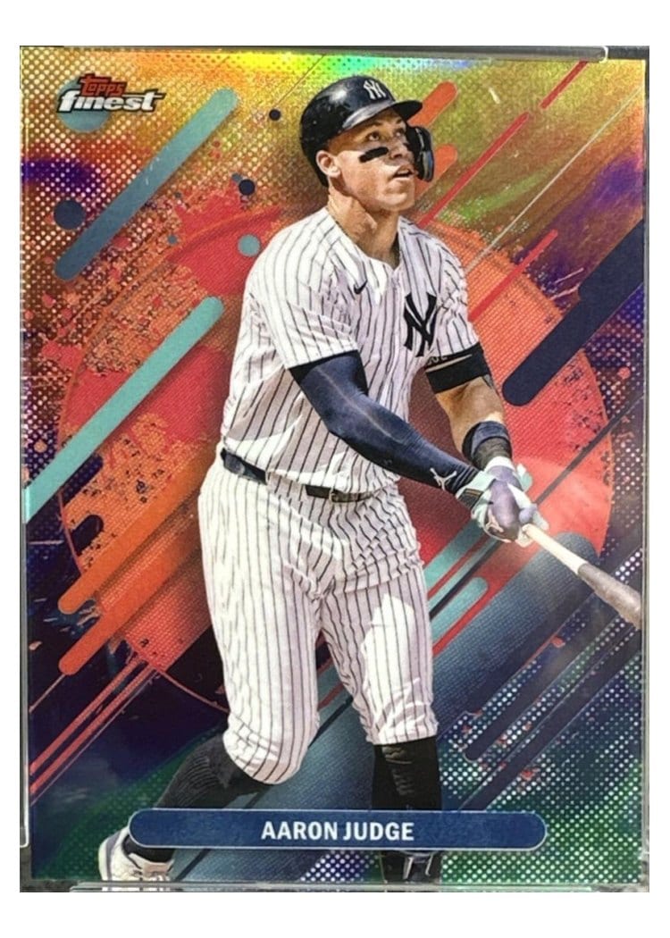 2025 Topps Finest Aaron Judge #205 card