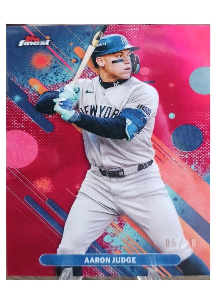 2025 Topps Finest Aaron Judge #51 card