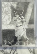 2025 Topps Update Keegan Hall Art Cards Aaron Judge #KHAC-2 card