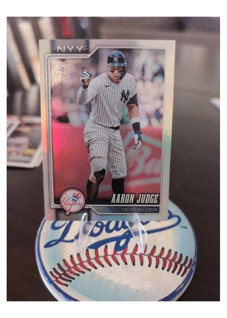 2026 Topps Aaron Judge #1 card