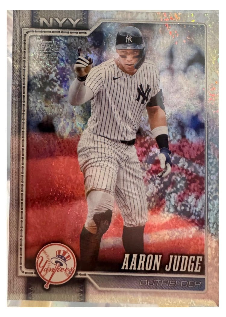 2026 Topps Aaron Judge #1 card