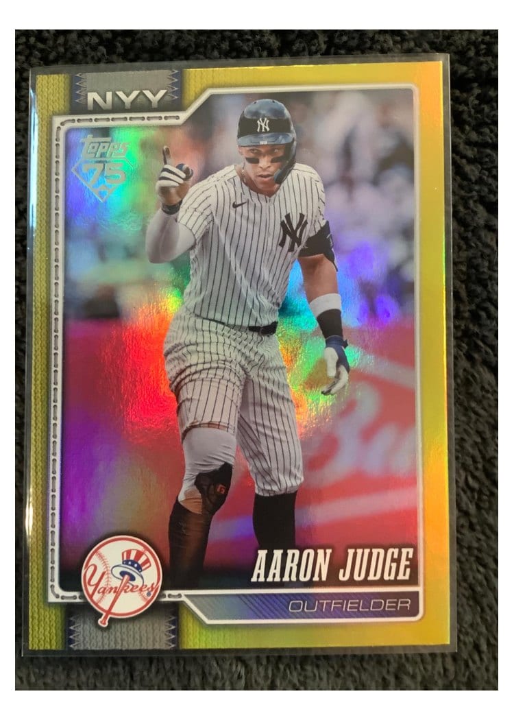2026 Topps Aaron Judge #1 card