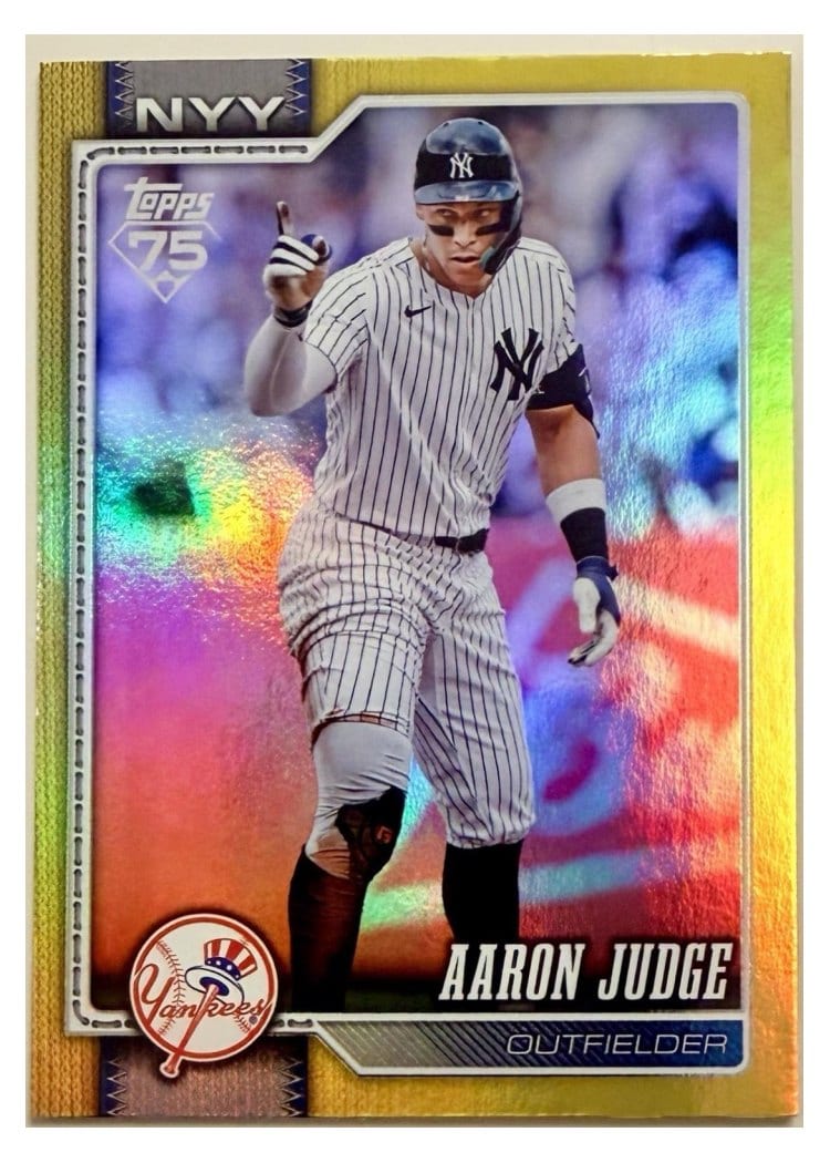 2026 Topps Aaron Judge #1 card