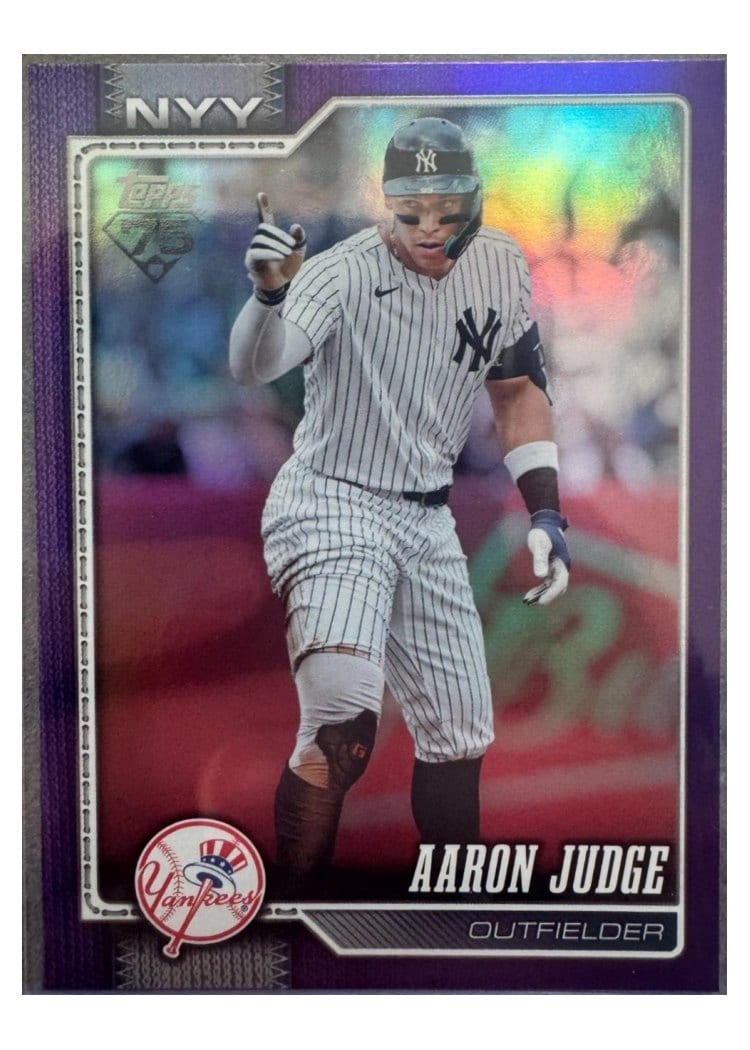 2026 Topps Aaron Judge #1 card