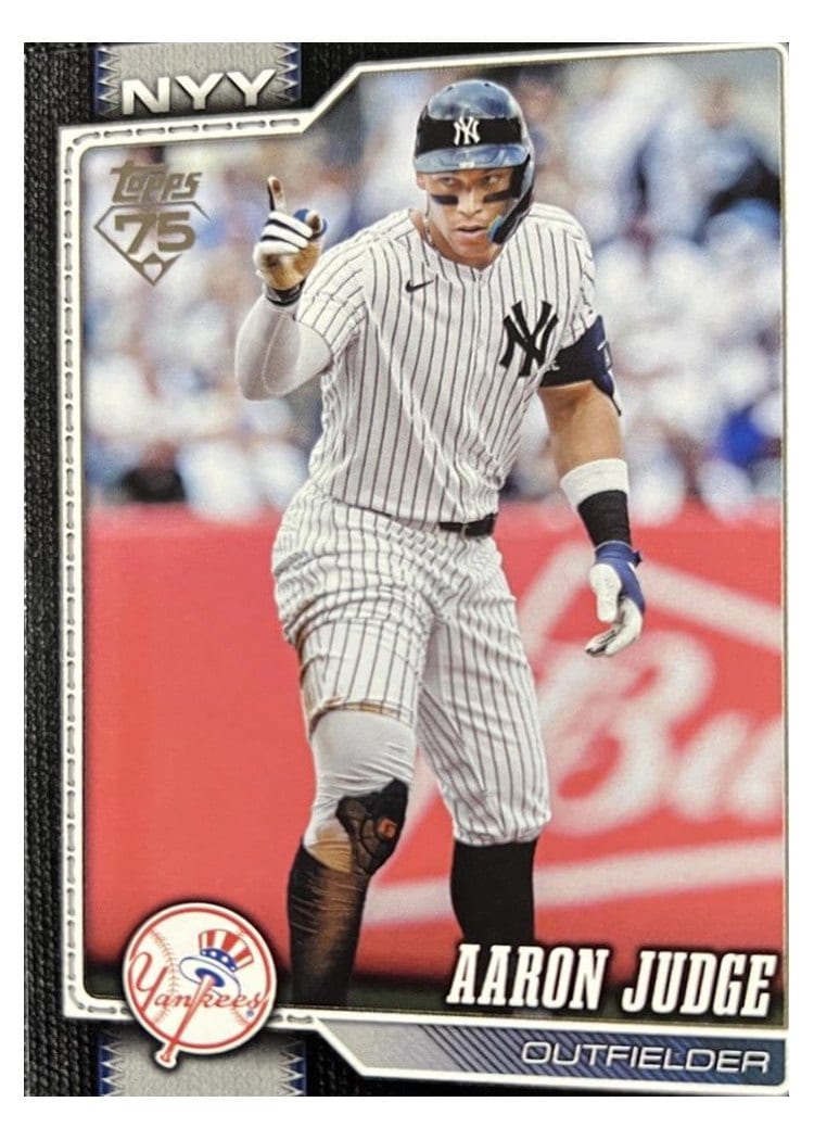 2026 Topps Aaron Judge #1 card