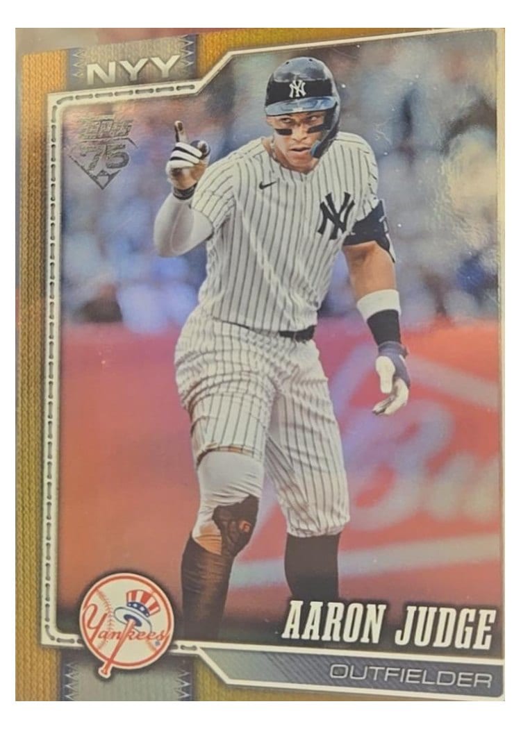 2026 Topps Aaron Judge #1 card