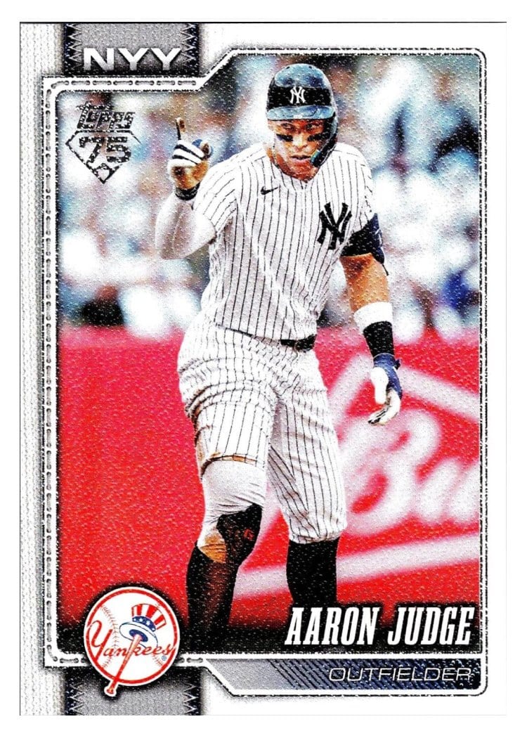 2026 Topps Aaron Judge #1 card