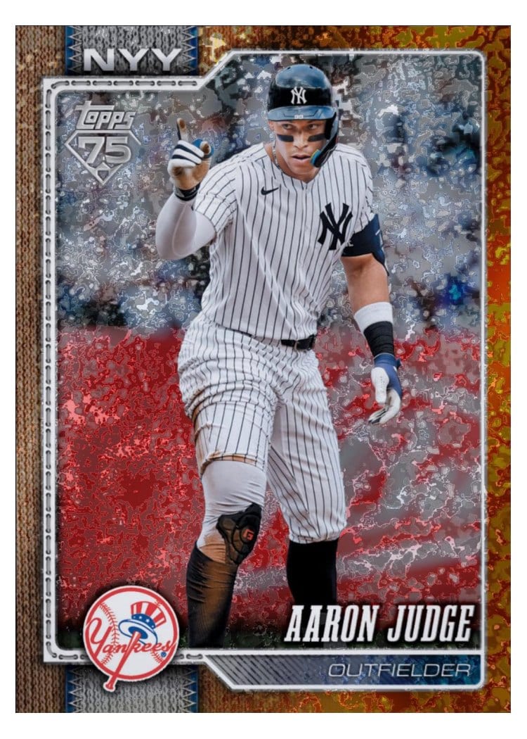 2026 Topps Aaron Judge #1 card