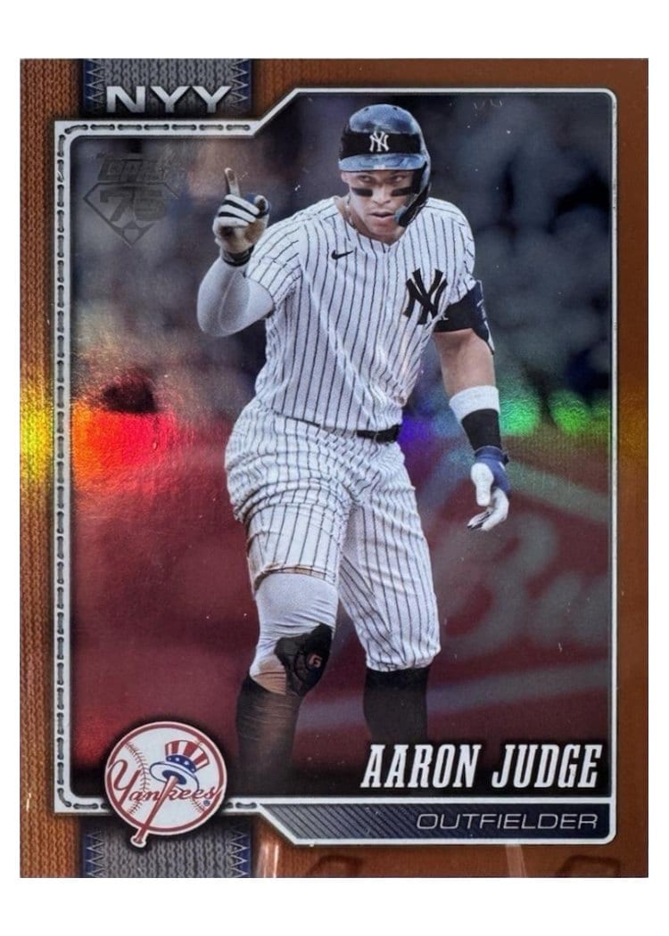 2026 Topps Aaron Judge #1 card