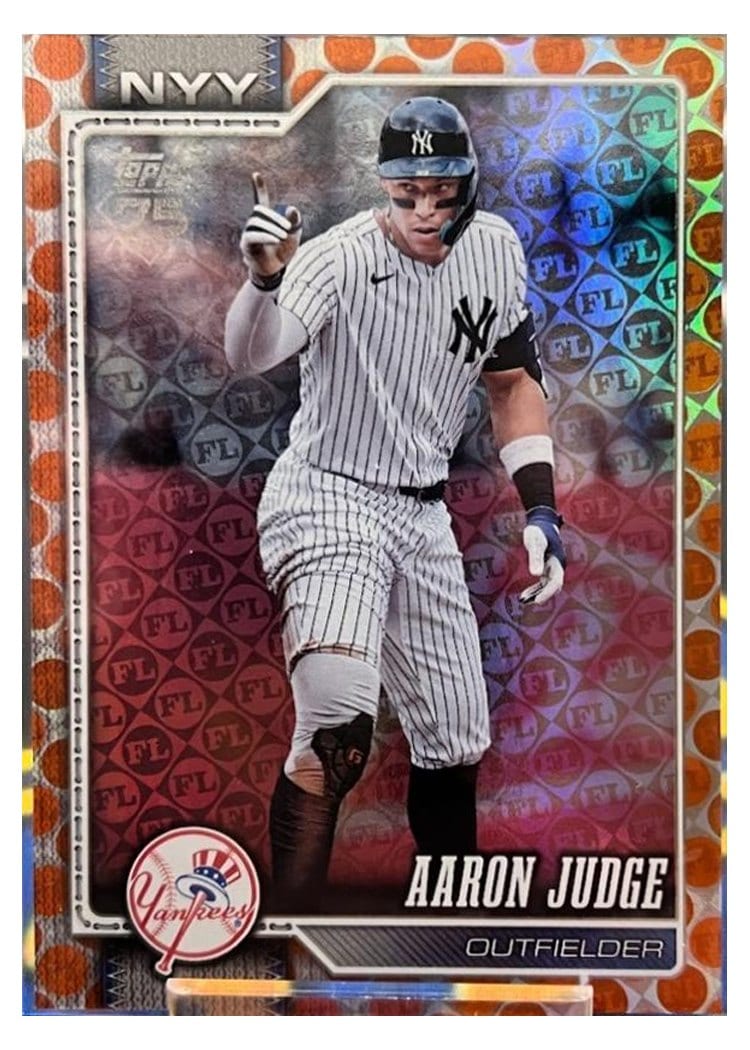 2026 Topps Aaron Judge #1 card