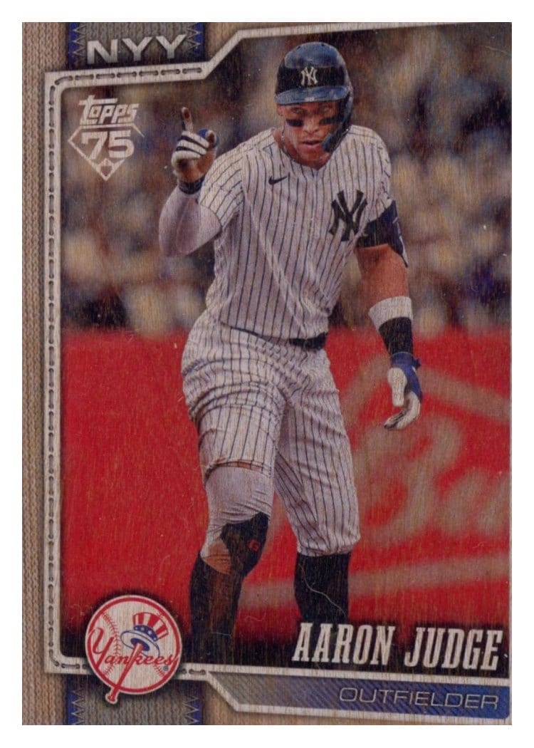 2026 Topps Aaron Judge #1 card