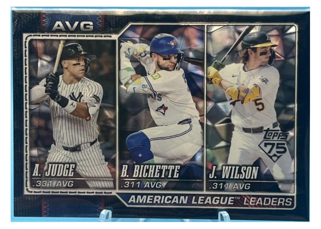 2026 Topps Aaron Judge #1 card