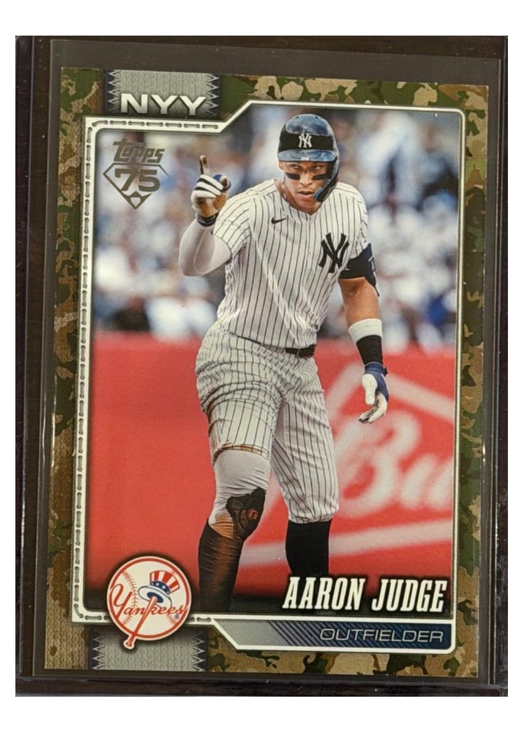 2026 Topps Aaron Judge #1 card
