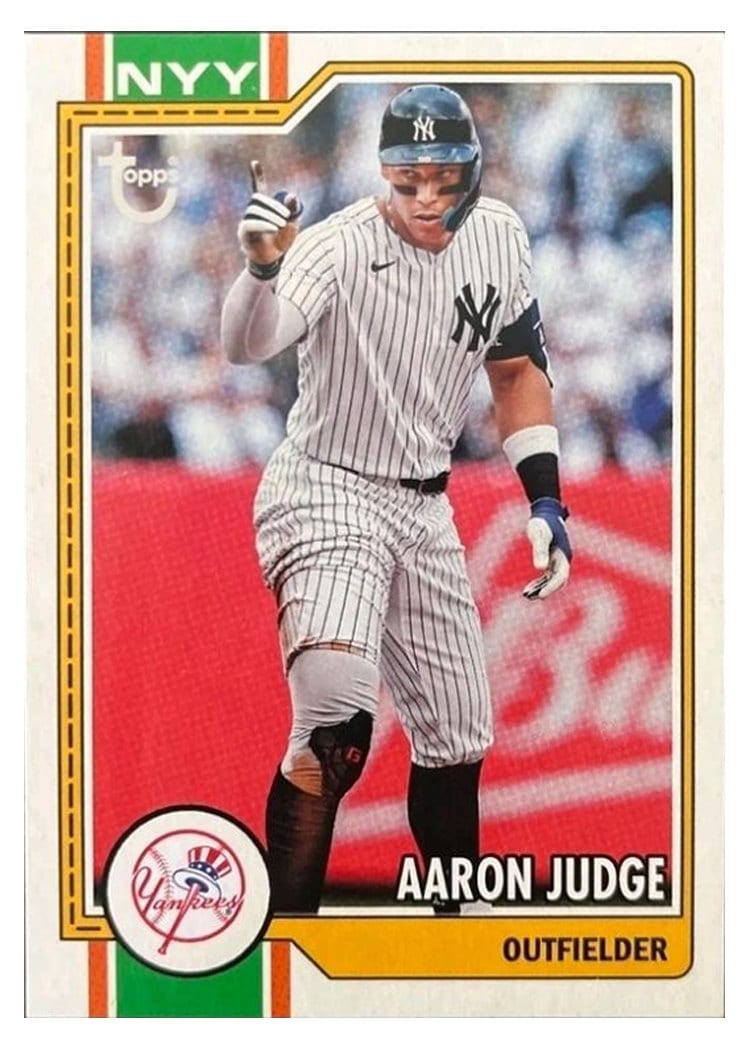 2026 Topps Aaron Judge #1 card