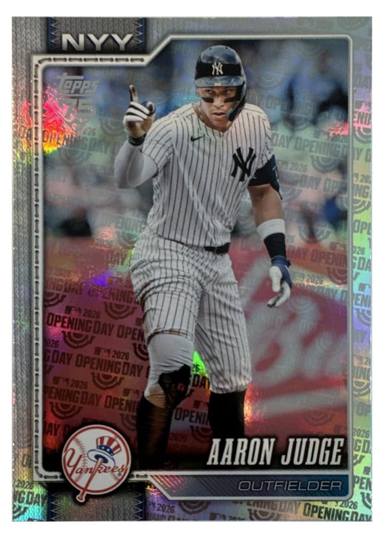 2026 Topps Aaron Judge #1 card