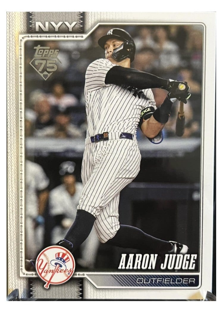 2026 Topps Aaron Judge #1 card