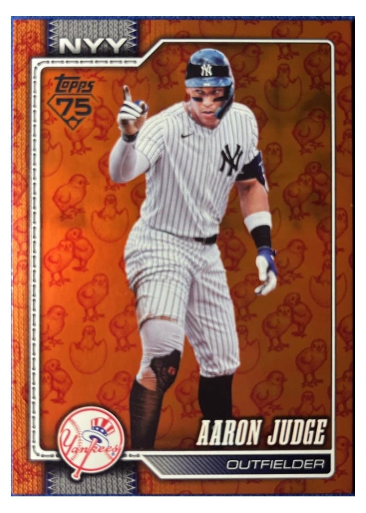 2026 Topps Aaron Judge #1 card