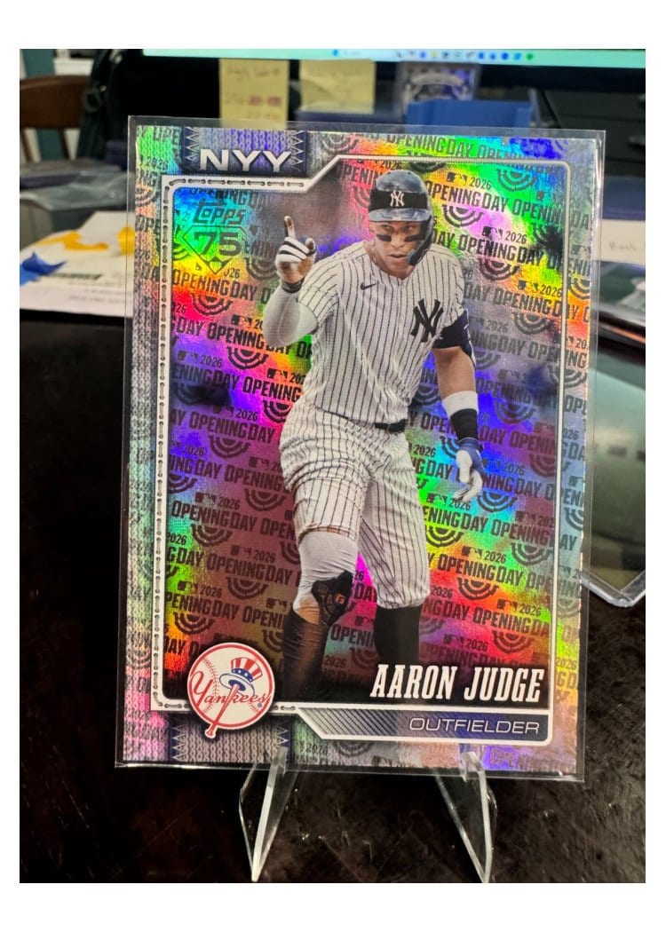 2026 Topps Aaron Judge #1 card