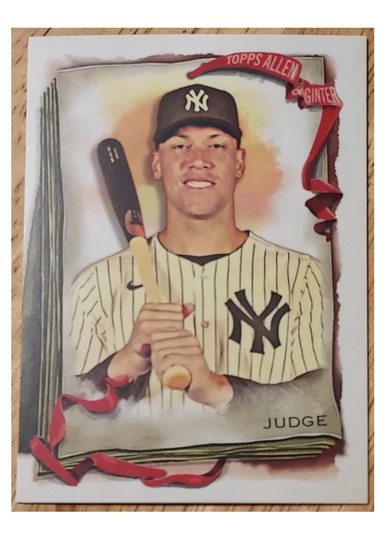 2026 Topps Allen & Ginter Aaron Judge #99 card