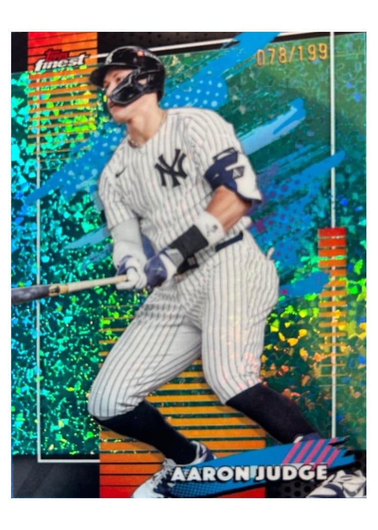 2026 Topps Finest Aaron Judge #199 card