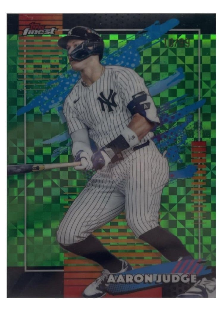 2026 Topps Finest Aaron Judge #199 card