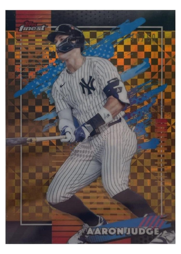 2026 Topps Finest Aaron Judge #199 card