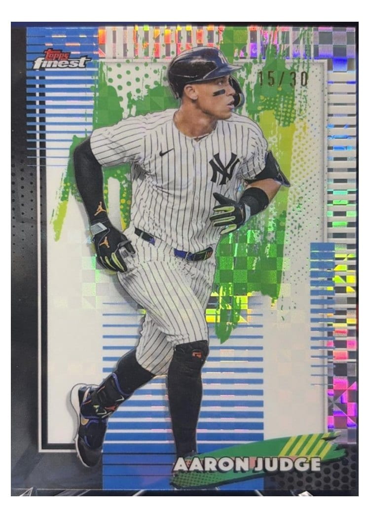 2026 Topps Finest Aaron Judge #199 card