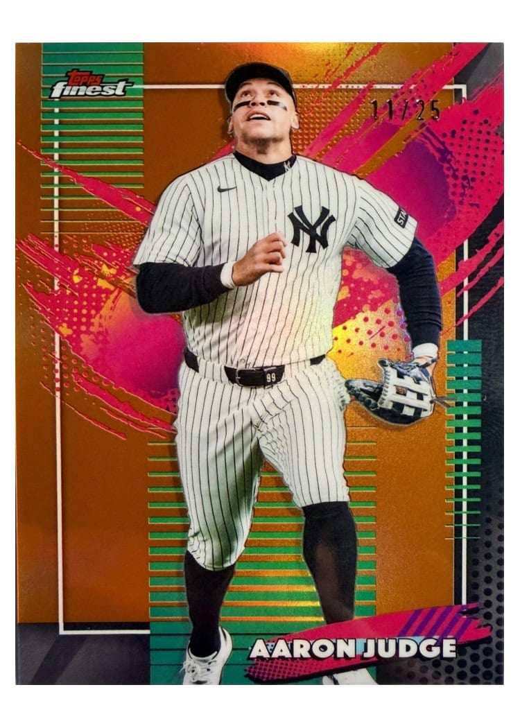 2026 Topps Finest Aaron Judge #199 card