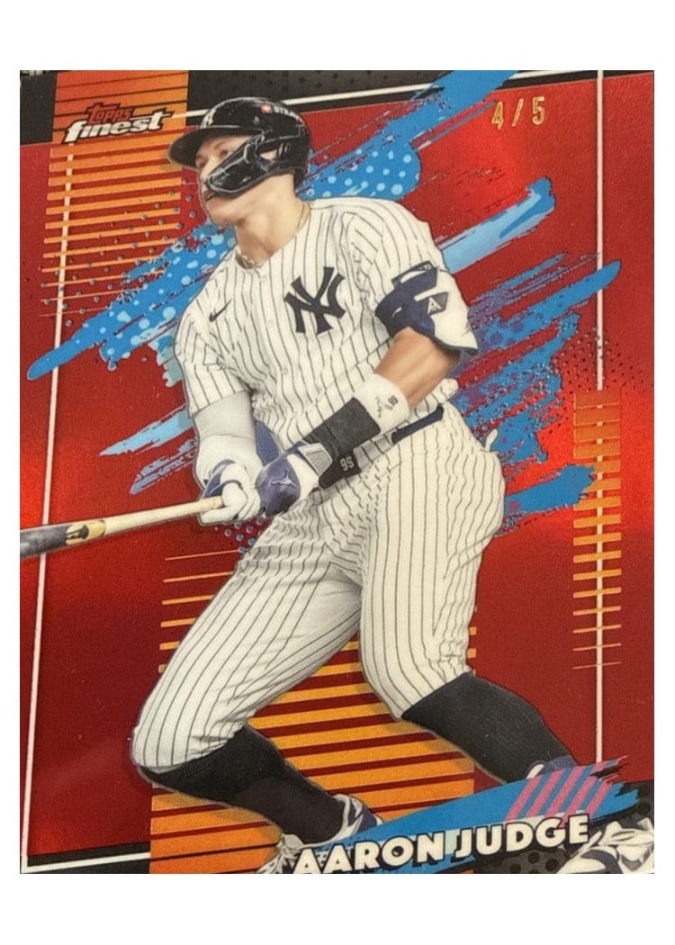2026 Topps Finest Aaron Judge #199 card