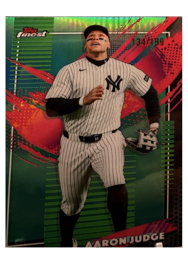 2026 Topps Finest Aaron Judge #299 card