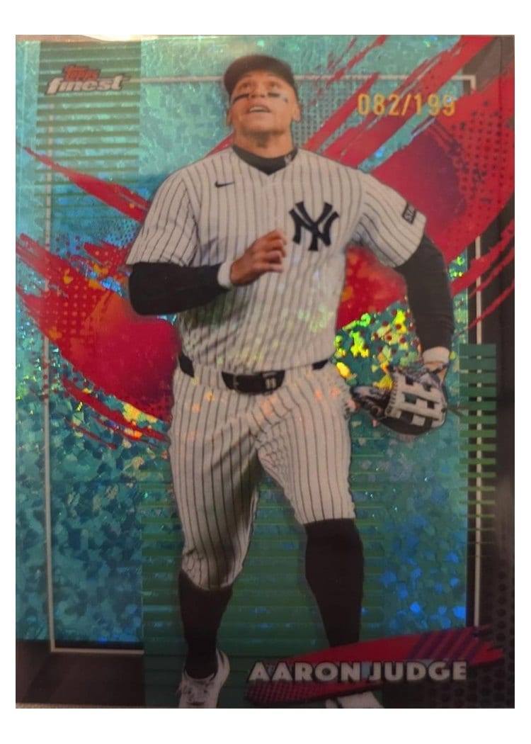 2026 Topps Finest Aaron Judge #299 card