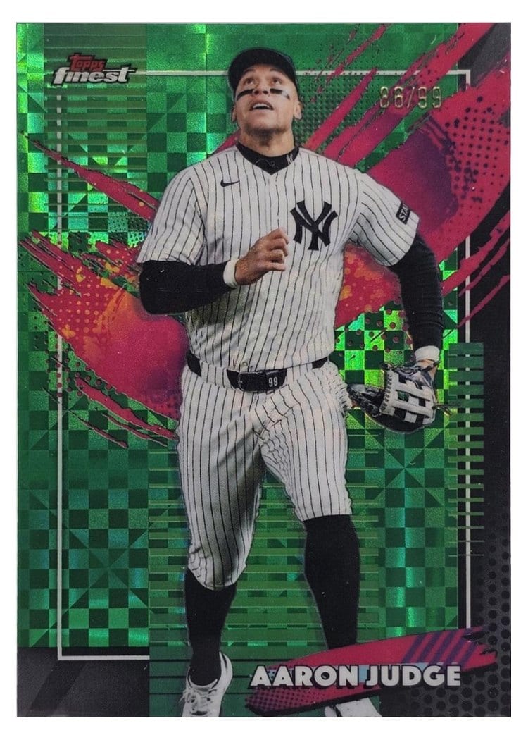 2026 Topps Finest Aaron Judge #299 card