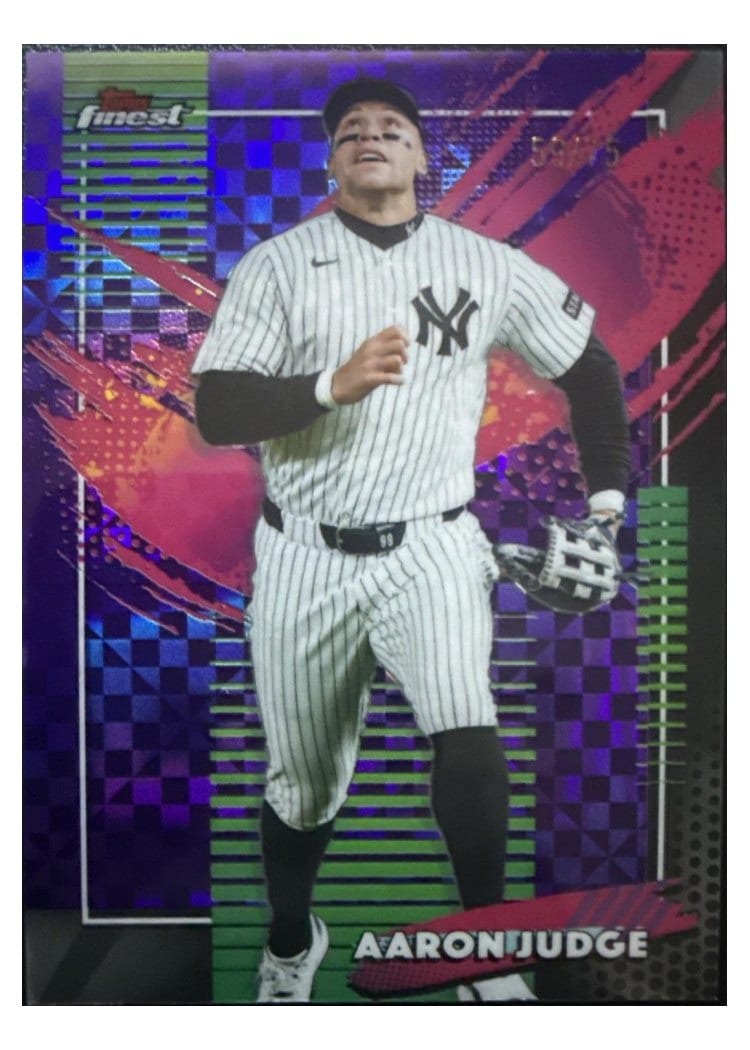 2026 Topps Finest Aaron Judge #299 card