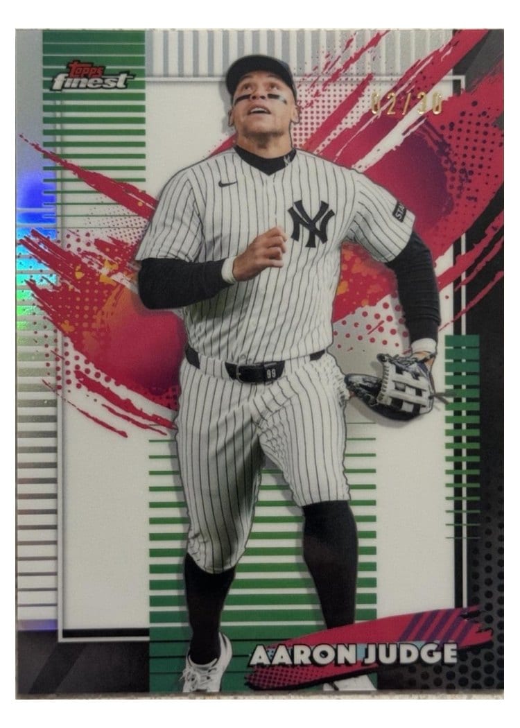 2026 Topps Finest Aaron Judge #299 card