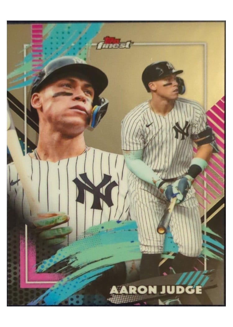 2026 Topps Finest Aaron Judge #309 card