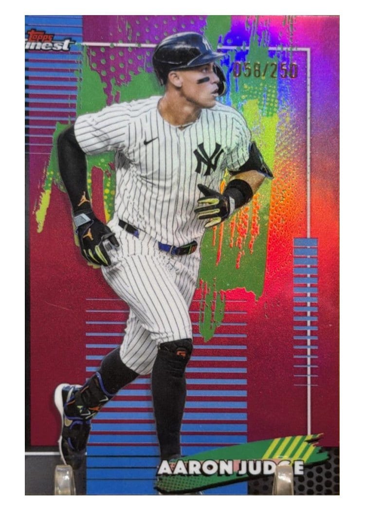 2026 Topps Finest Aaron Judge #99 card