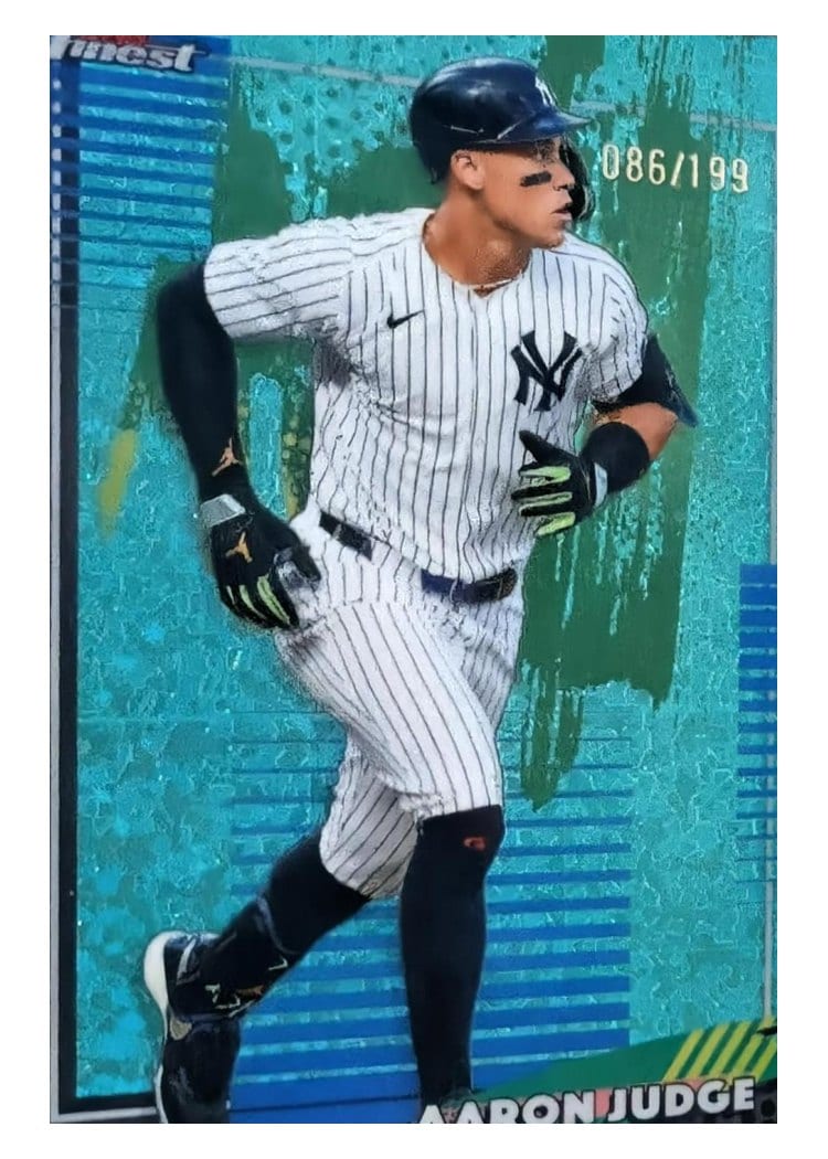 2026 Topps Finest Aaron Judge #99 card