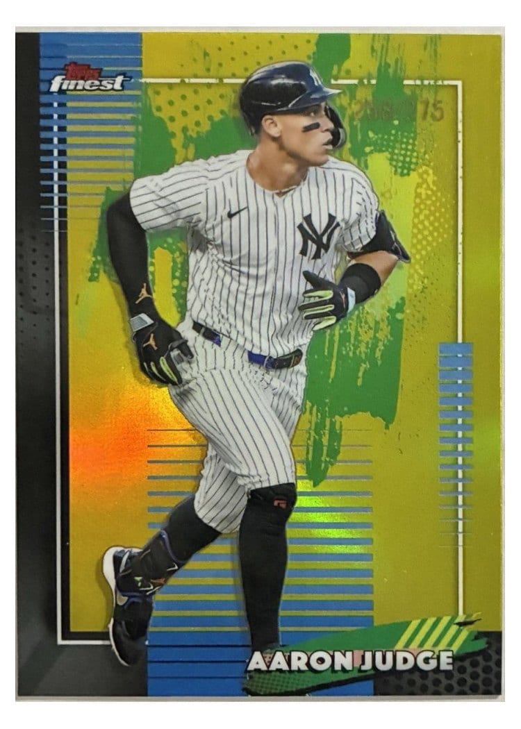 2026 Topps Finest Aaron Judge #99 card