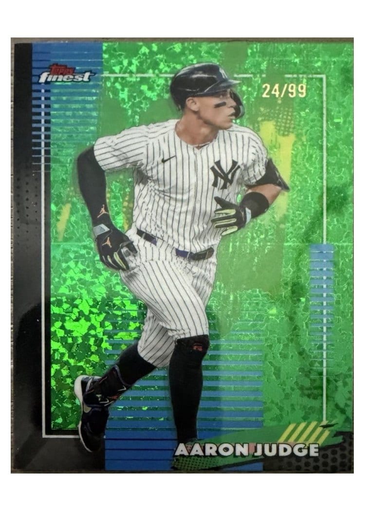 2026 Topps Finest Aaron Judge #99 card