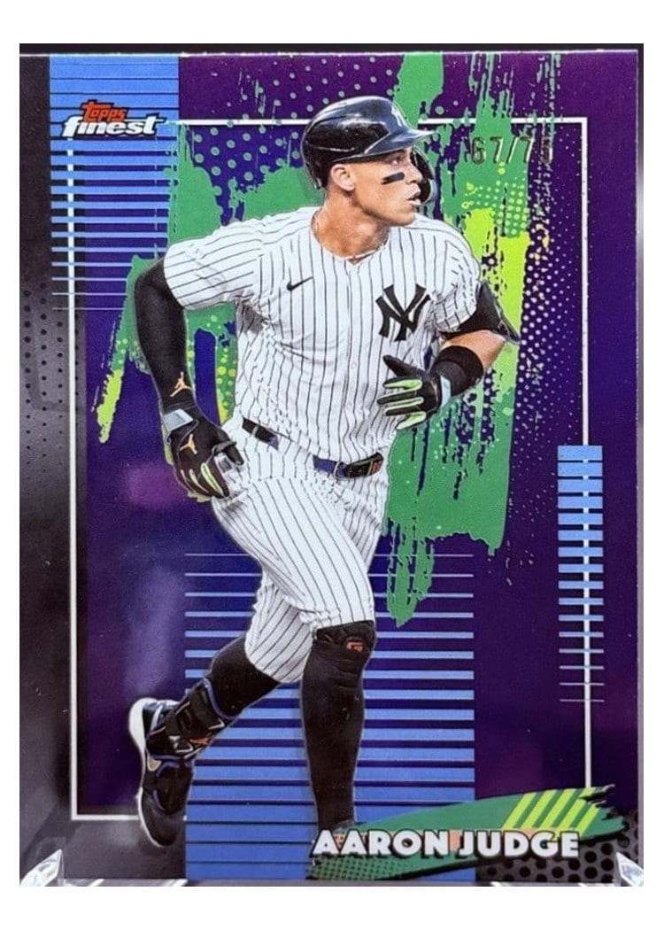 2026 Topps Finest Aaron Judge #99 card