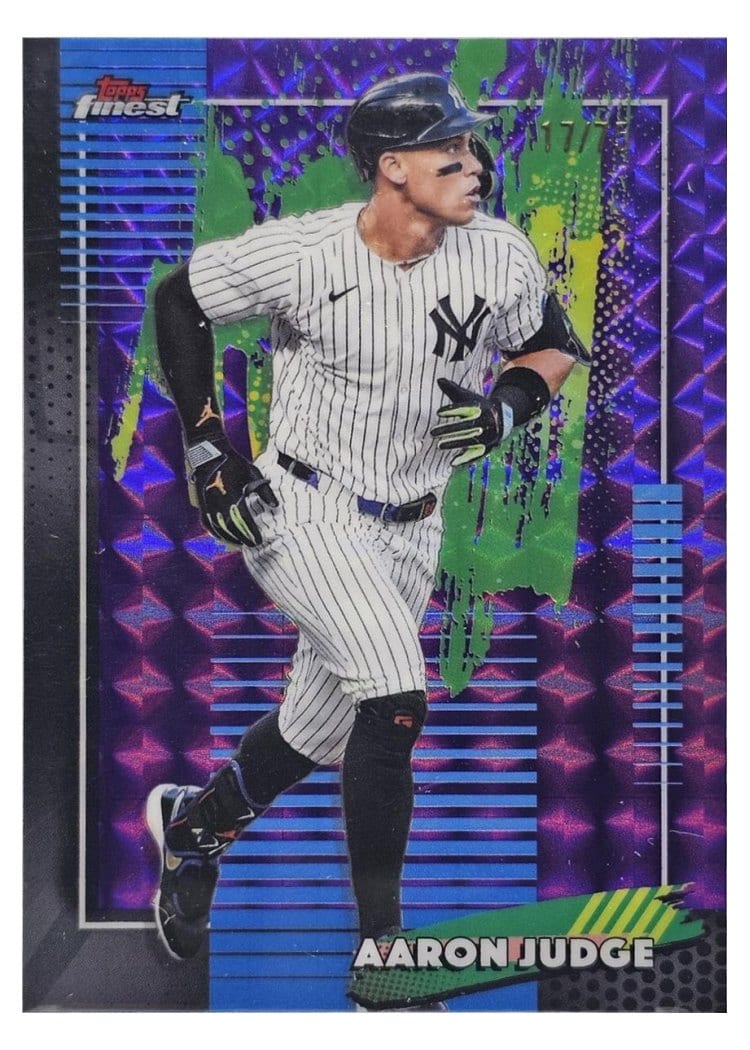 2026 Topps Finest Aaron Judge #99 card