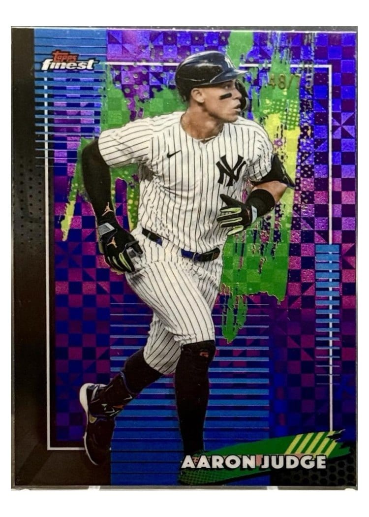 2026 Topps Finest Aaron Judge #99 card