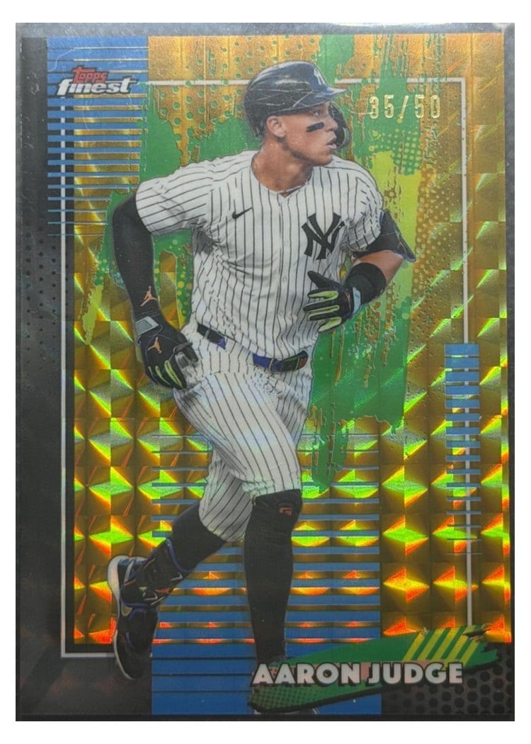 2026 Topps Finest Aaron Judge #99 card
