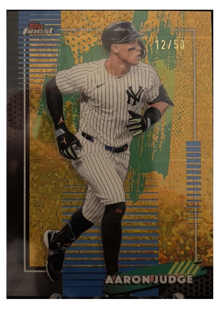 2026 Topps Finest Aaron Judge #99 card