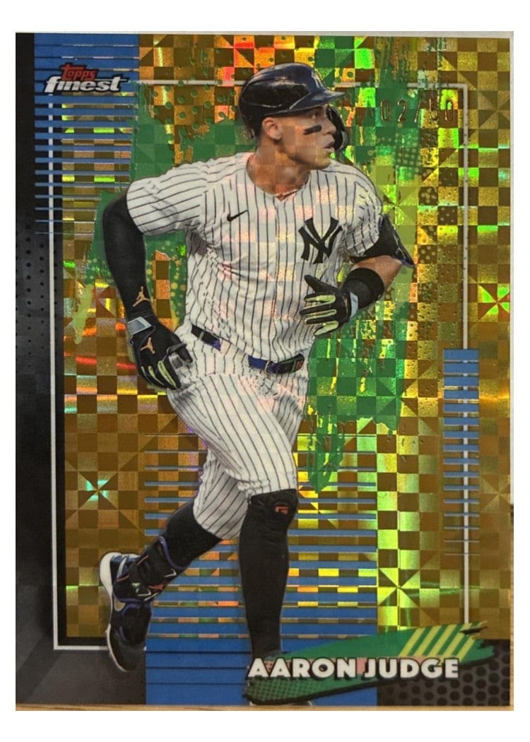 2026 Topps Finest Aaron Judge #99 card