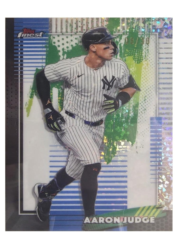 2026 Topps Finest Aaron Judge #99 card